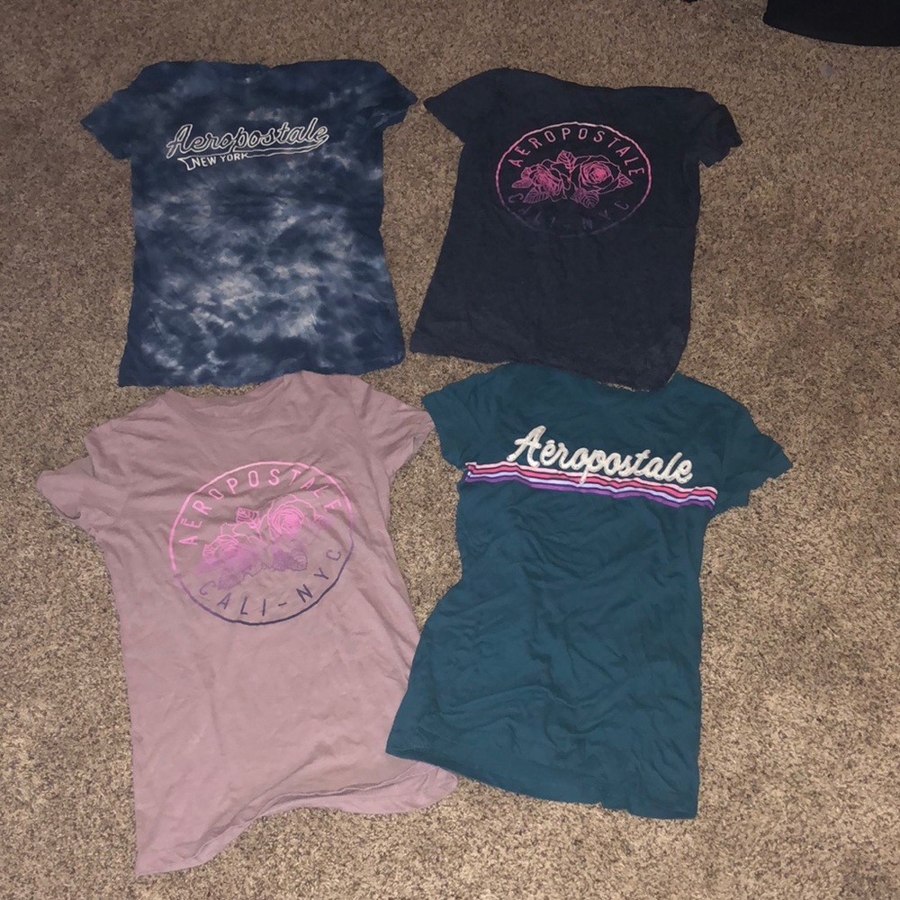4 Aeropostale shirts